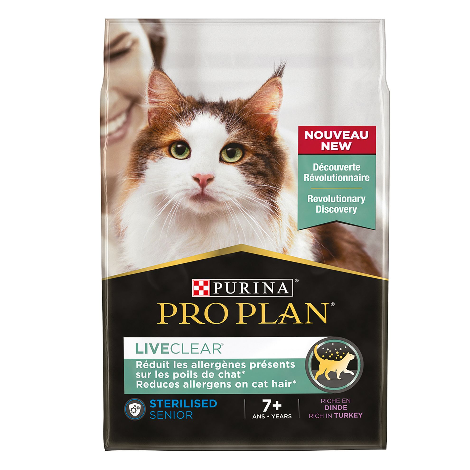 Croquettes Pro Plan Live Clear Chat Sterilise Senior Dinde 2 8 Kg Croquettes Pour Chat Senior Choisissez Le Meilleur Pour Votre Vieux Natur Animo Notre Passion Vos Animaux